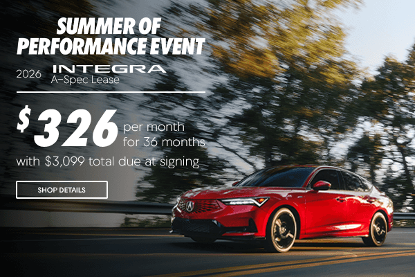 New 2026 Acura Integra A-Spec