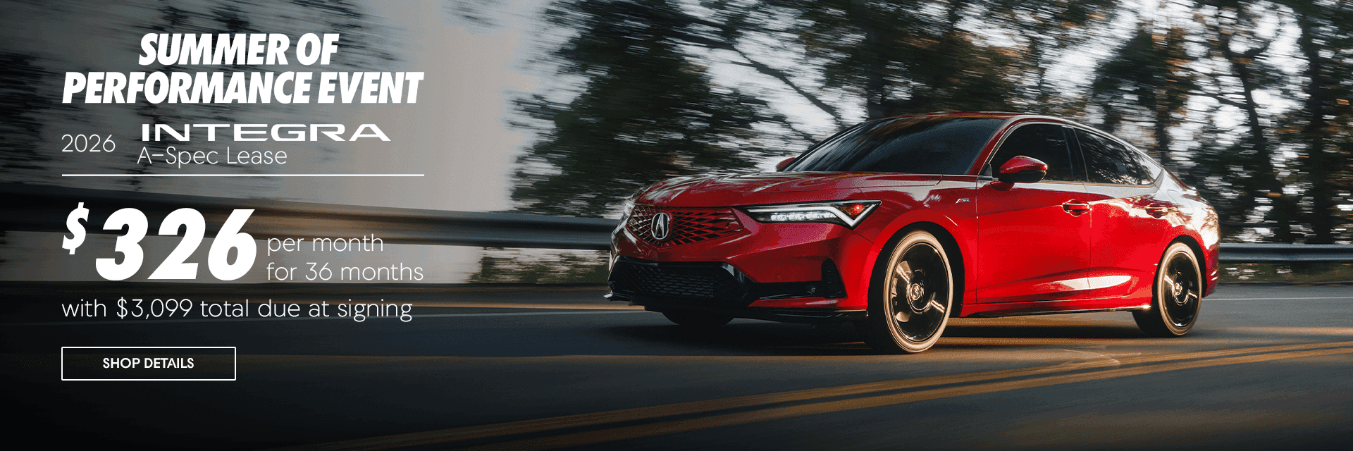 Acura Integra Lease Offers