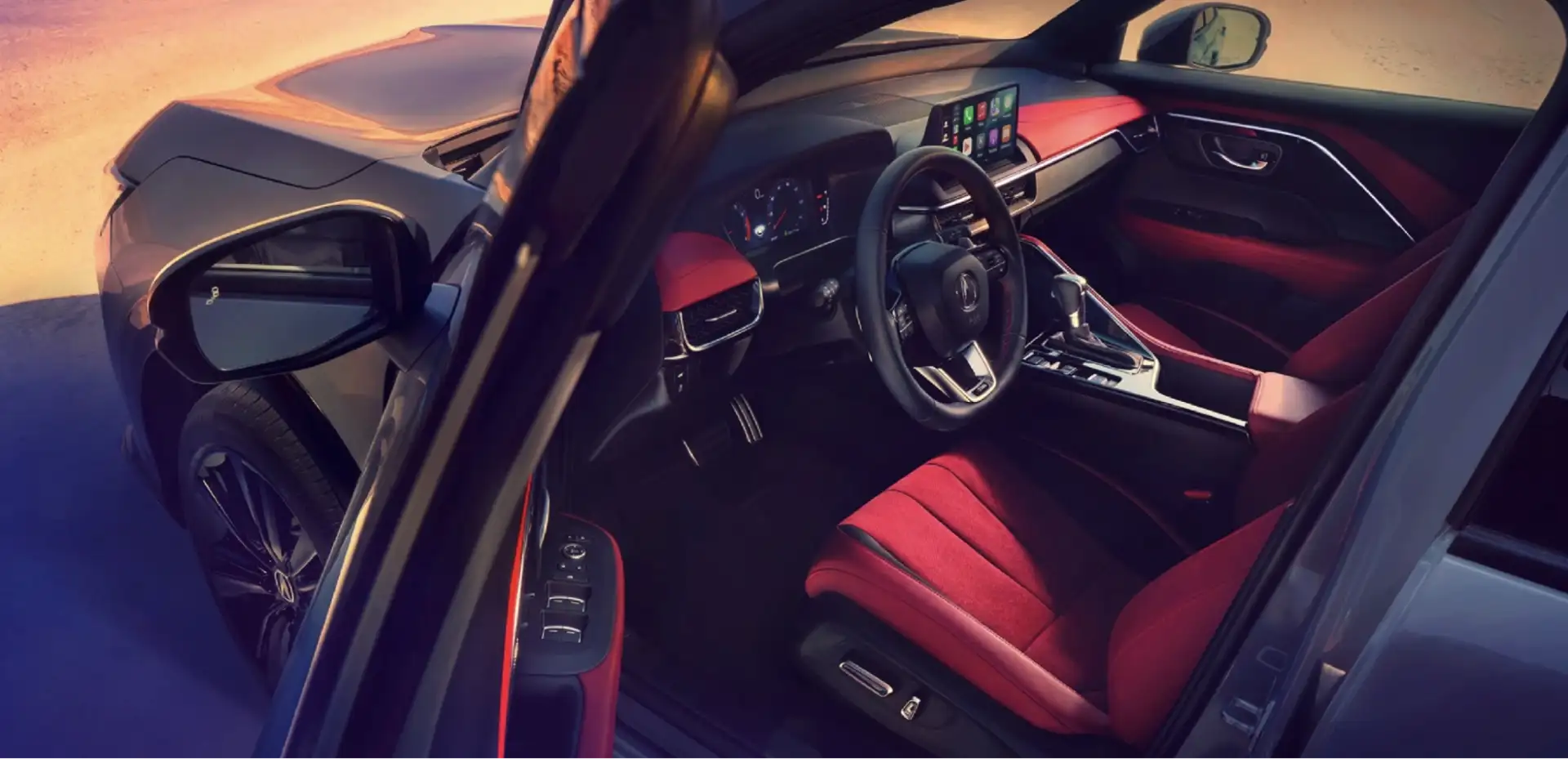 The 2026 Acura ADX A-Spec Red Interior