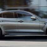 Gensis G70 Side Profile View Driving