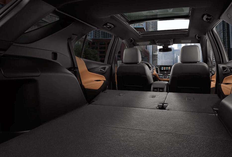 2018 Chevy Equinox storage