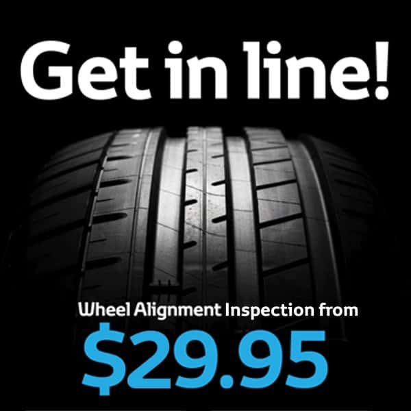 Wheel Alignment $29.95