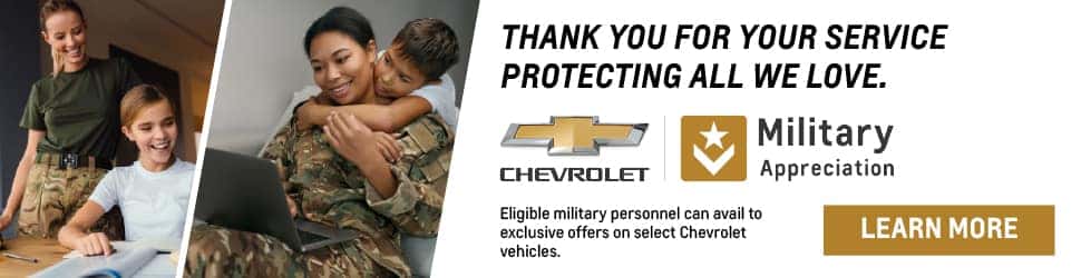 chevy military discount