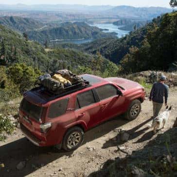 4Runner on a trail