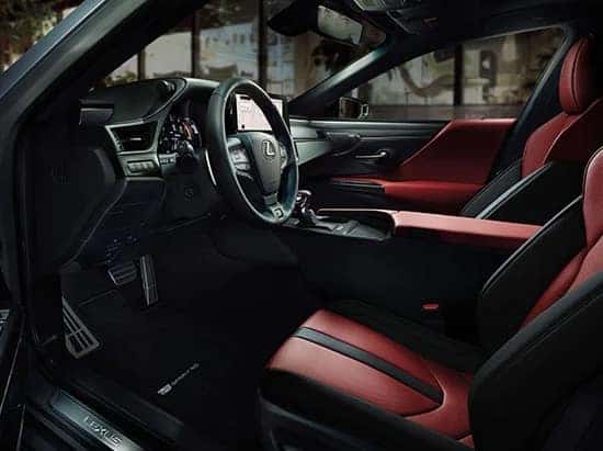 Lexus ES interior design