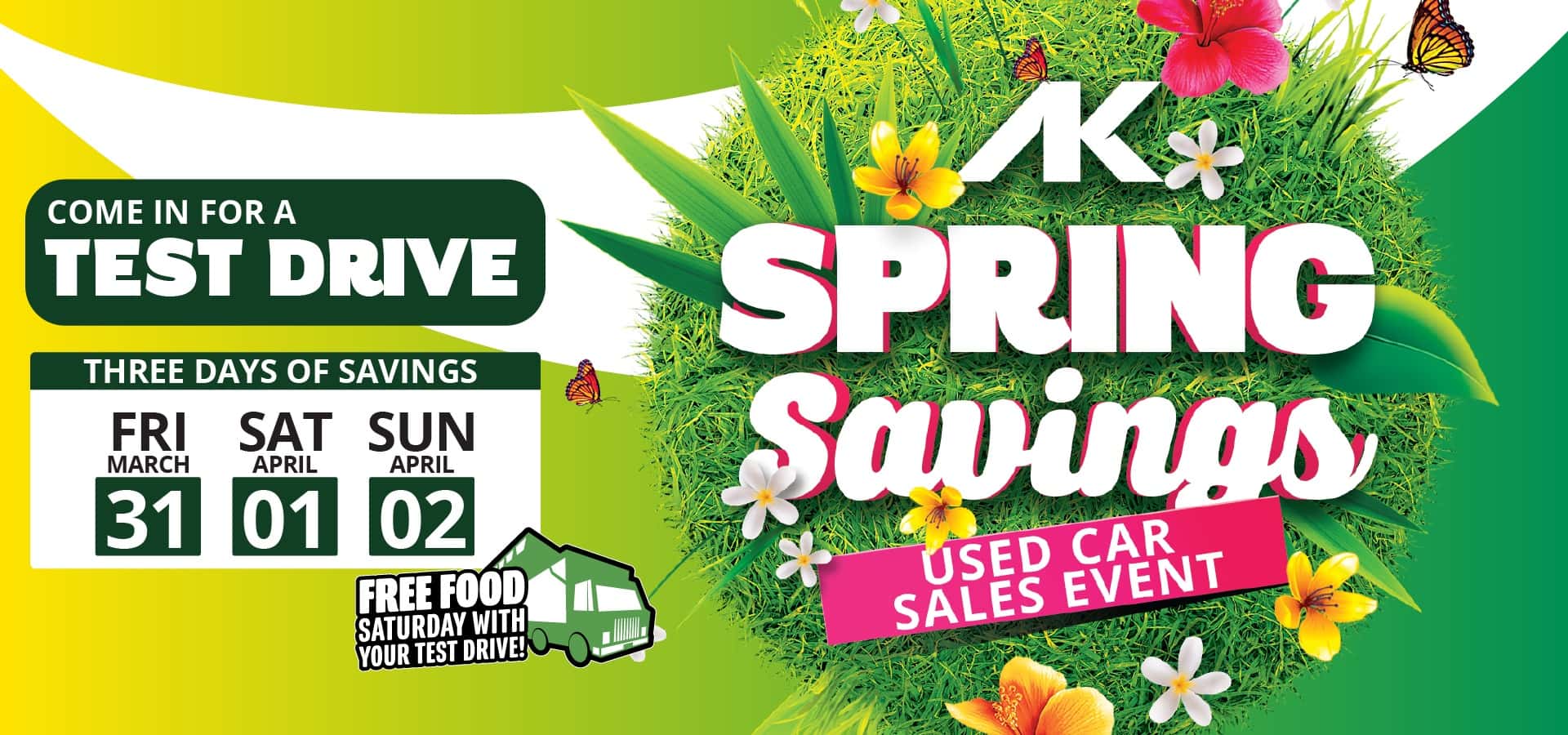 Spring Savings AK
