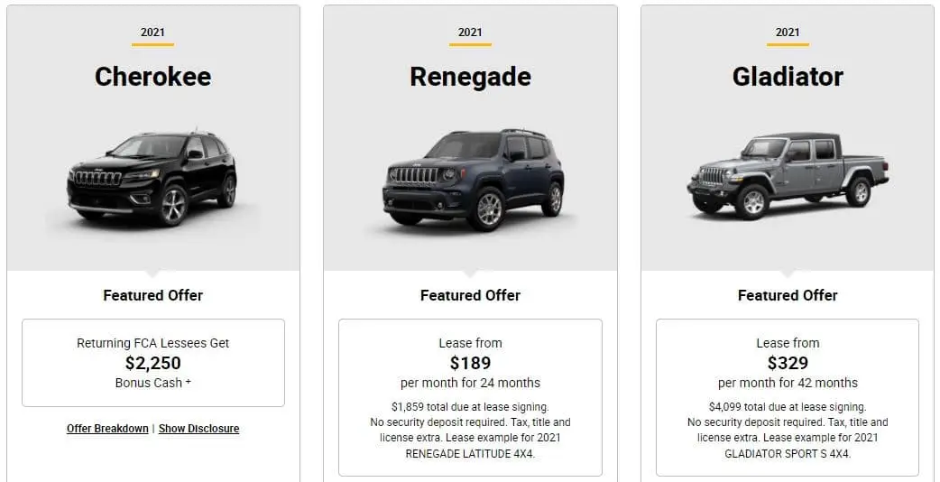 New Car Specials Duxbury | Best Chrysler Dodge Jeep Ram