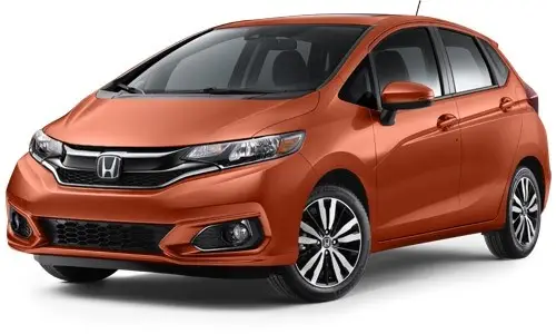 2020 Honda Fit Orange Fury