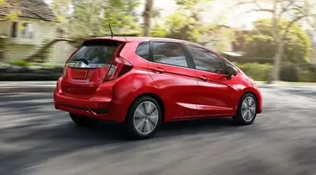 2020 Honda Fit in Milano Red