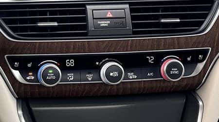 2018 Honda Accord Dual-Zone Automatic Climate Control