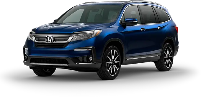 2021 Honda Pilot in Obsidian Blue Pearl