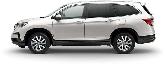 2021 Honda Pilot EX in Platinum White Pearl