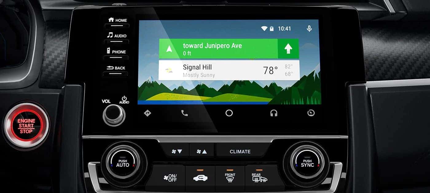 2020 Honda Civic Si android auto integration