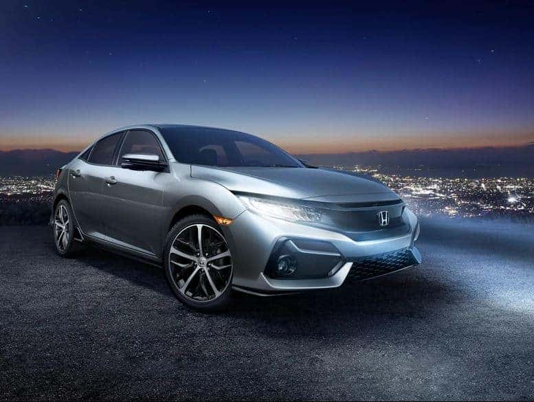 2021 Honda Civic Hatchback with LED Headlights with Auto on/off