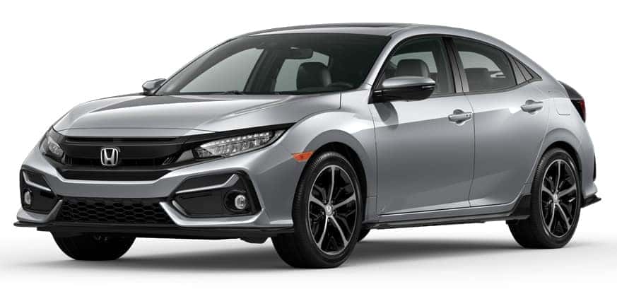 2021 Honda Civic Hatchback Lunar Silver Metallic