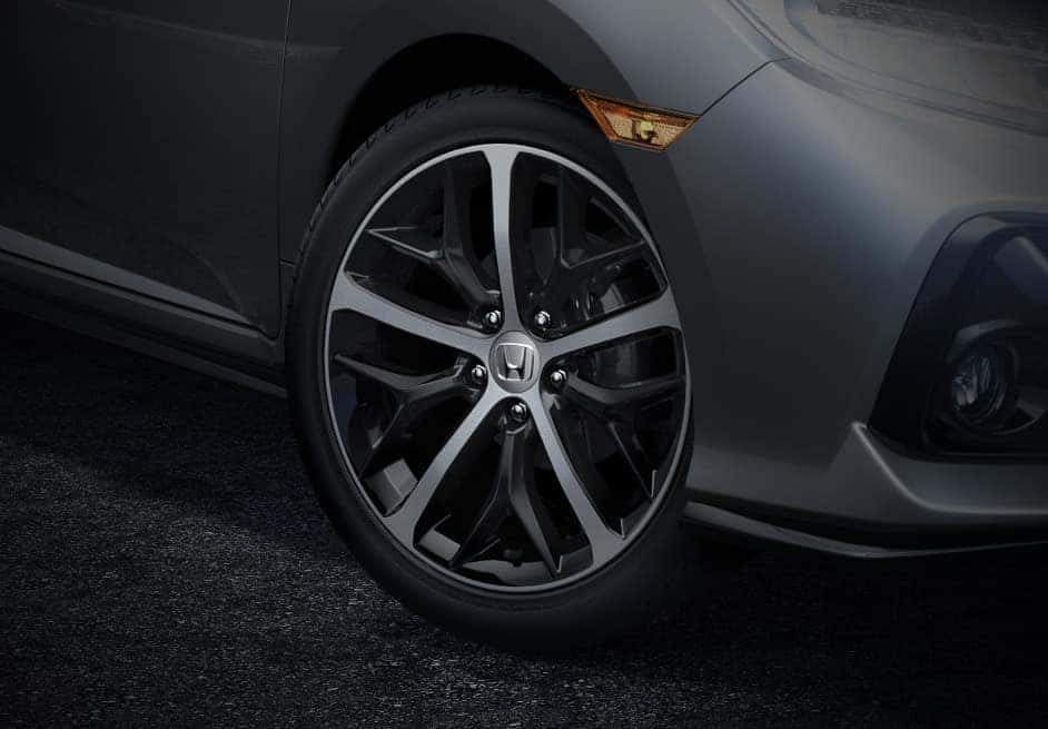 2021 Honda Civic Hatchback with 18-inch Alloy Wheels