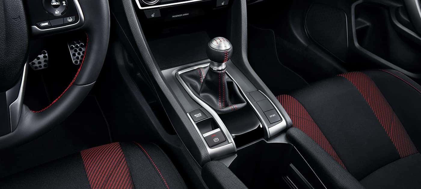 2020 Honda Civic Si close-ratio 6-speed manual