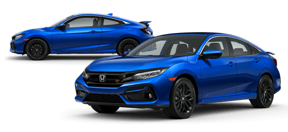 2020 Honda Civic Si Aegean Blue Metallic