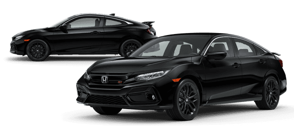 2020 Honda Civic Si Crystal Black Pearl