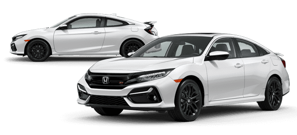 2020 Honda Civic Si Platinum White Pearl