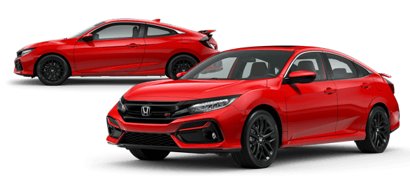 2020 Honda Civic Si Rallye Red