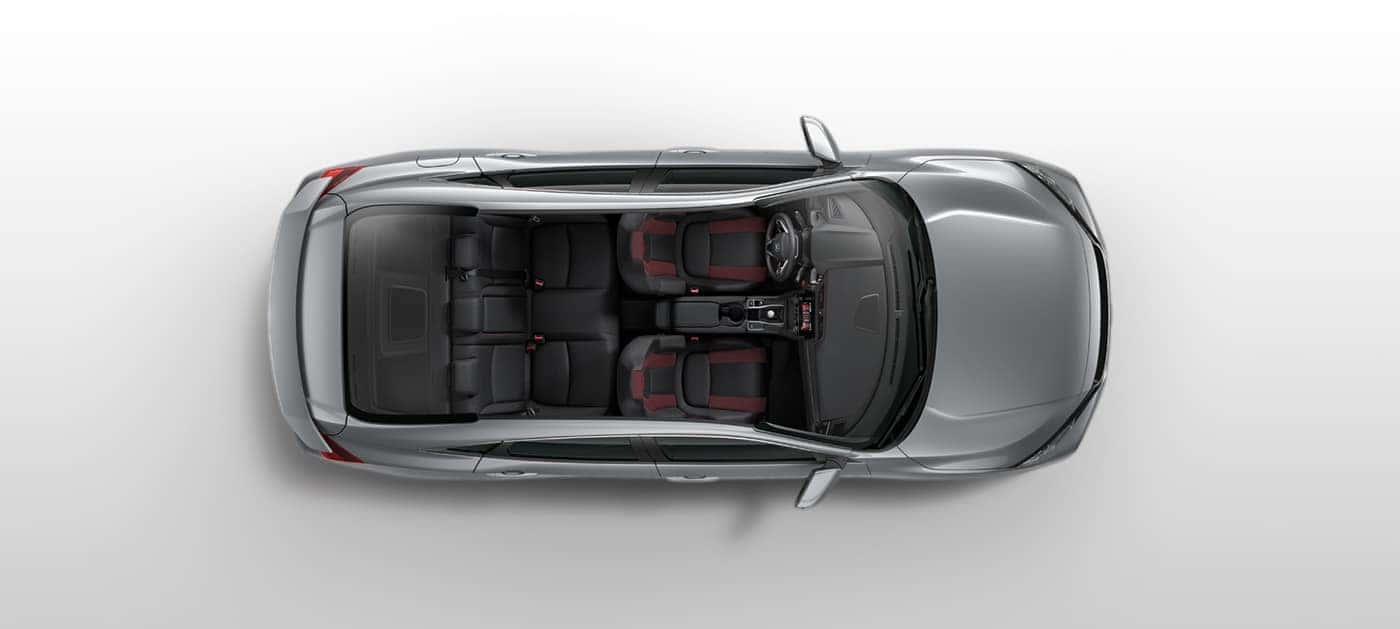 2020 Honda Civic Si interior space
