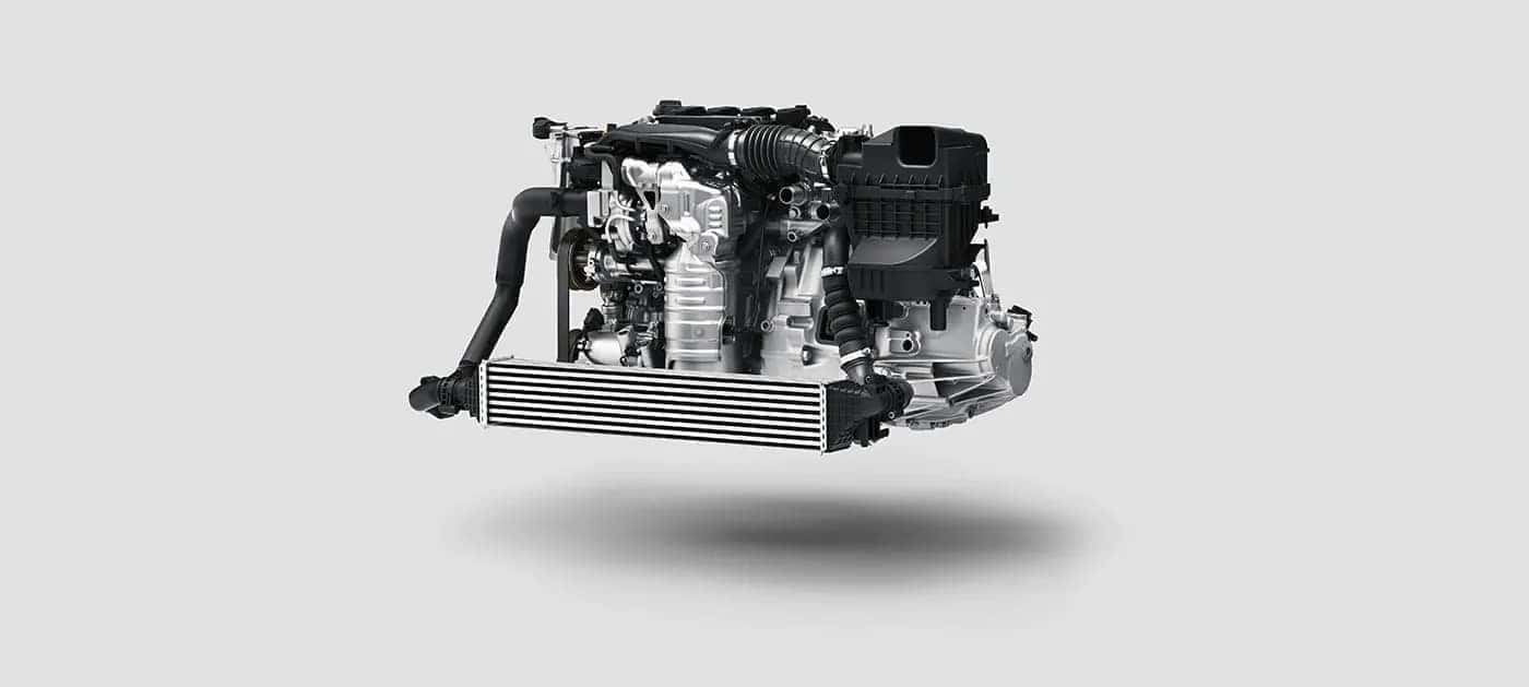 2020 Honda Civic Si sport 4-cylinder turbocharged engine