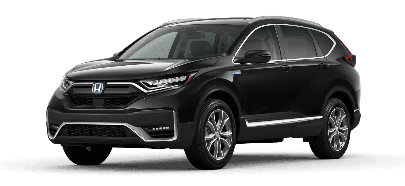 2021 Honda CR-V Hybrid in Crystal Black Pearl