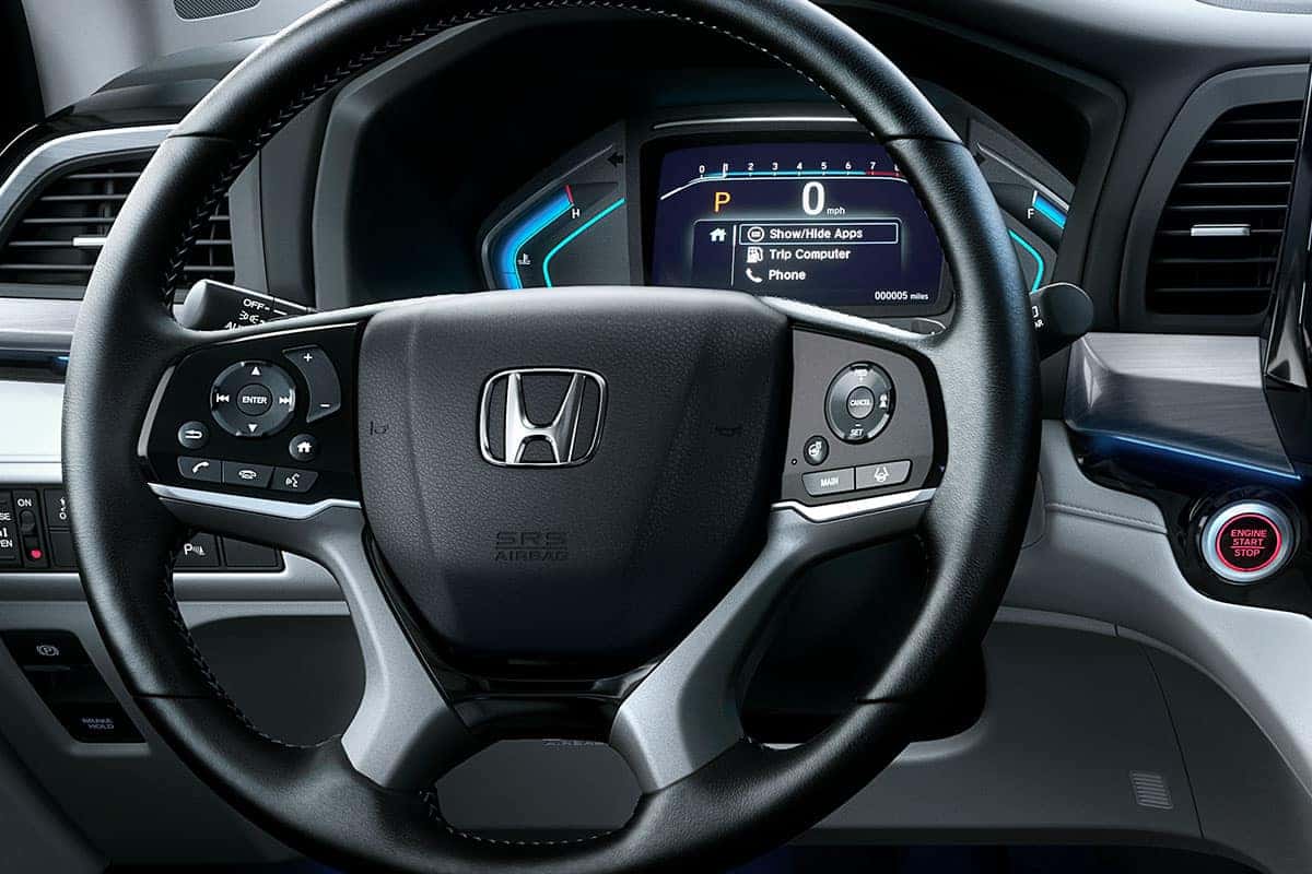 2022 Honda Odyssey Elite with heated steering wheel