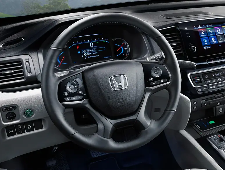 2021 Honda Pilot Elite with heated steering wheel