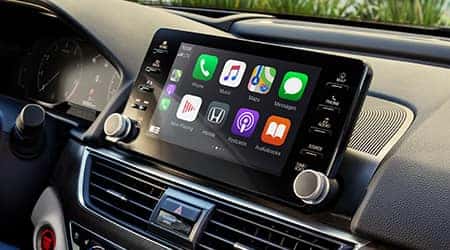 2021 Honda Accord with 8 inch display audio touch screen