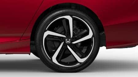 2021 Honda Accord Sport with 19 inch alloy wheels