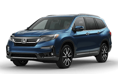 2022 honda pilot in steel sapphire metallic