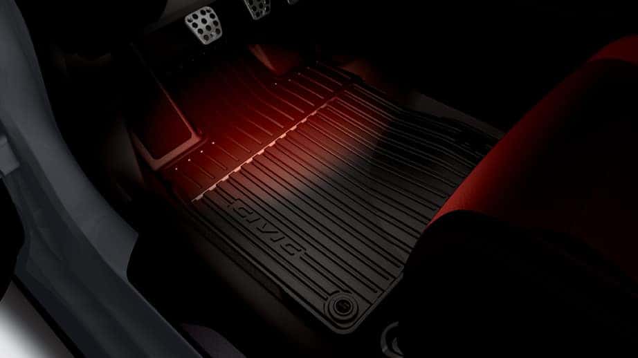 2021 Honda Civic Type R with interior illumination