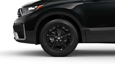 2021 Honda CR-V with gloss black wheels
