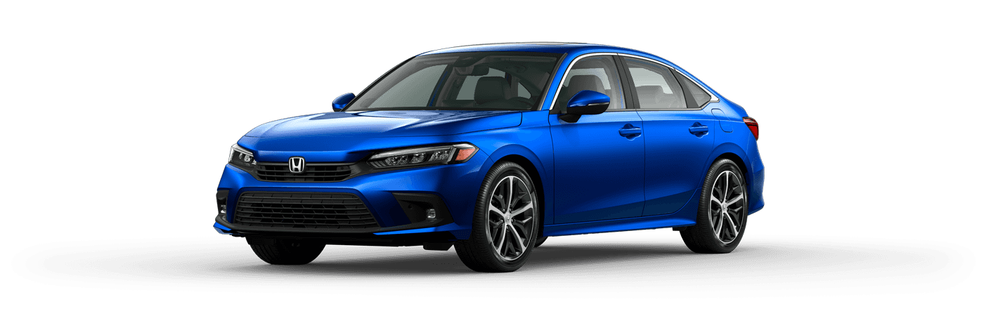 2022 Honda Civic in Aegean Blue Metallic