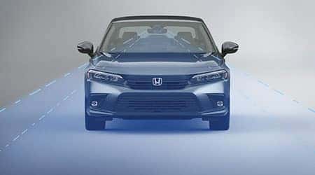 2022 Honda Civic with Honda sensing suite of safety technology