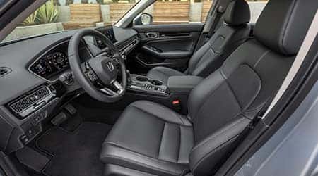 2022 Honda Civic with leather seats
