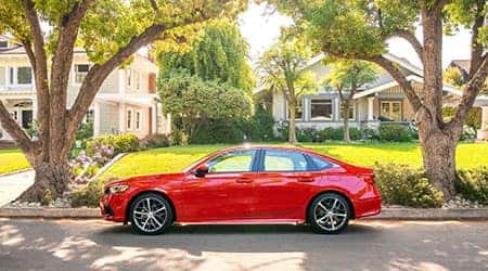 2022 Honda Civic with remote start engine