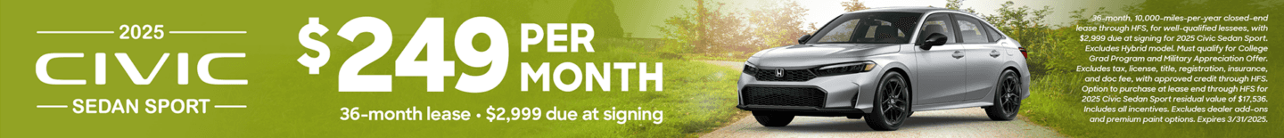 Civic Lease Offer Mar 25 VRP