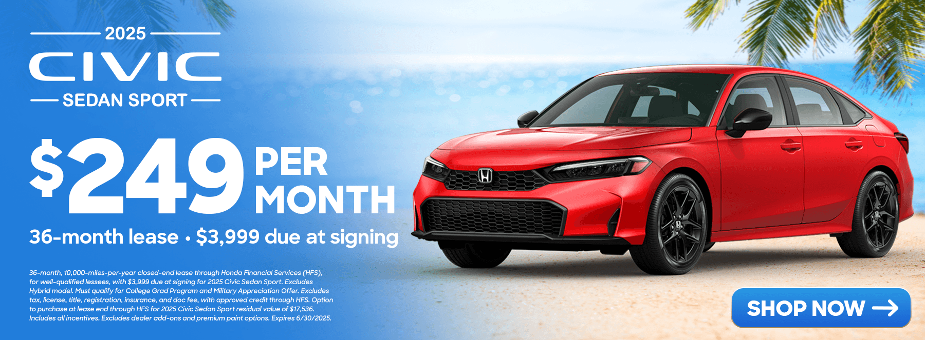 Civic Lease Offer Jun 25