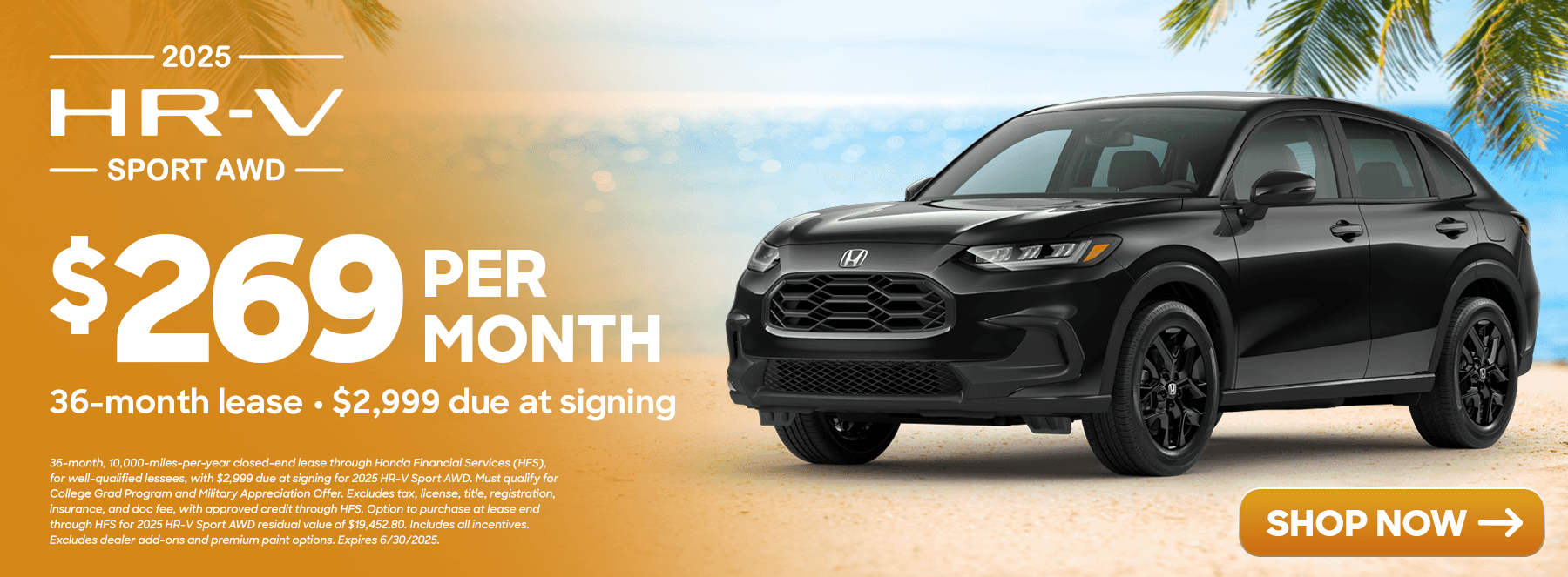 HR-V Lease Offer Jun 25