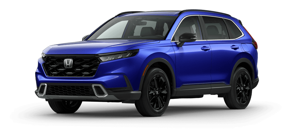 2025 CR-V Sport Touring Hybrid Compact SUV in Still Night Pearl Blue Paint