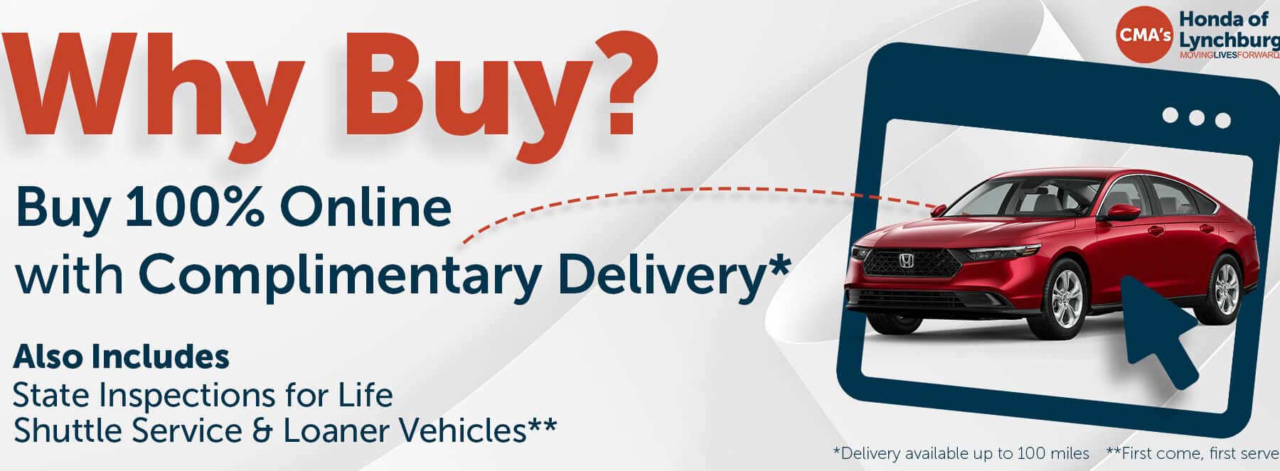 why buy from CMAs Honda of Lynchburg