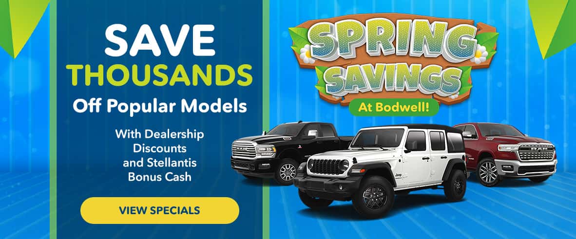 Thousands off Jeep Wrangler, Ram 1500, Ram 2500 vehicles