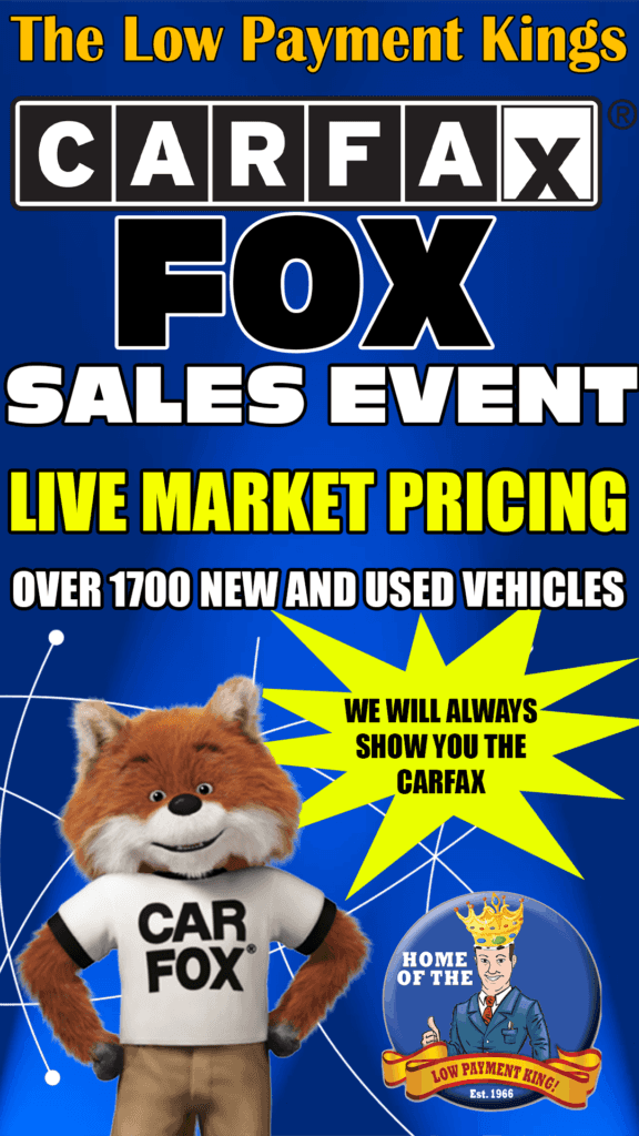 Carfax Fox Sales Event