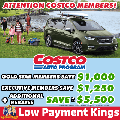 Costco member? Save even more $$ on Chrysler Pacifica!