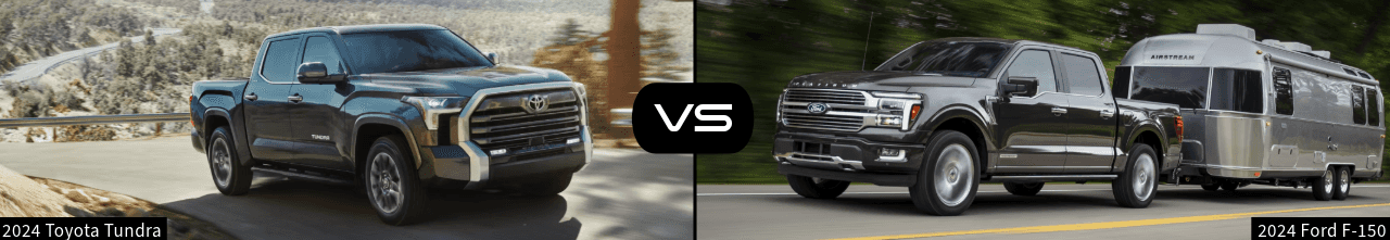 2024 Toyota Tundra vs. 2024 Ford F-150