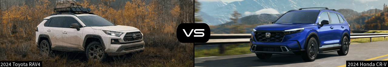 2024 Toyota RAV4 vs. 2024 Honda CR-V
