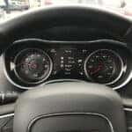 dashboard of a dodge vehicle